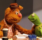 Extremely Rare One Of A Kind Fozzie Bear And Kermit The Frog Shaped Cheeto 1of1