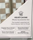 Velvet Caviar Beige Checker Magsafe Power Bank Grip Charm Phone Accessories  New