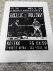 Ufc 300 Gaethje Vs Holloway 18x24    Unframed  
