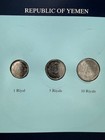 Franklin Mint Coins Of All Nations Set - Yemen 3 Coins With Card