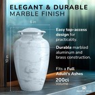 Handcrafted Urn For Ashes Adult Male And Female - Cremation Urns For Human As   