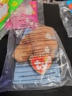 1999 Mcdonald   s Teenie Beanie Baby  Nuts The Squirrel  Brand New Vintage