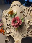 Dresden Porcelain Floral Centerpiece Bowl  Carl Theme Signature