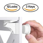 Magnetic Child Lock Baby Safety Cabinet Drawer Security