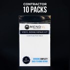 Mendyl Vinyl And Stucco Siding Repair Kit - Cover Any Cracks Holes Or White
