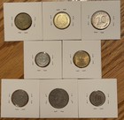 Lot Of 8 Carded Coins From 8 Different Muslim Countries  27-combined Shipping Ok