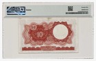 Malaya   British Borneo Banknote 10 Dollars 1961 Pmg Vf 25 Very Fine