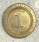 Green Valley Ranch Casino Henderson Nevada Nv  1 Slot Gaming Token Brass 2002