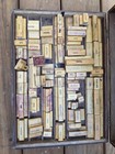 1920s Educational Rubber Stamp Set By Publishing Company Of Kansas City