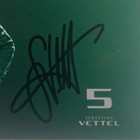      Sebastian Vettel  -  Aston Martin mercedes  -  Signed  -  F1       6x4 Card