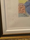 Peter Max     walking In Reeds    Etching With Remark Drawings