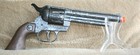 Cap Gun Revolver  Die Cast Pistol 12 Shot Gunmetal Grey Toy Cap Gun