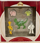 2010 Hallmark Disney Toy Story Mini Ornaments Set 5 Woody Buzz Rex Hamm Alien