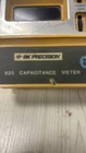 Bk Precision 820 Capacitance Meter Vintage Analog Bench Lab Electronics Tool