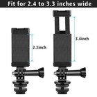 Phone Holder Hot Shoe Mount Adapter With Cold Shoe Mount For Microphone flash   
