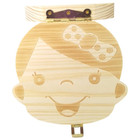 Baby Tooth Box Keepsake For Girls wooden Tooth Storage And Saver Box For Lost Te