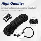 Extension Ladder Rope Replacement Compatible With Werner Ac30-2 1 Pack  Black 