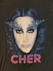 Cher Concert Tour T-shirt Size Large Black Next Level