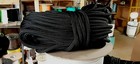 3 8   X 100 Ft  Double Braid-yacht Braid Polyester Rope Hank  black made In Usa 