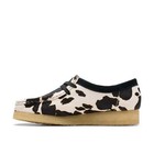 With Box  26175835  Womens Clarks Wallabee Cow Print Hairon