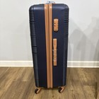 Travelhouse Dark Blue 6 Piece Luggage Set Spinner Suitcase Tsa Lock Hardcase