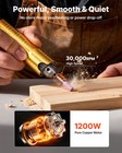 Vevor Flex Shaft Grinder 1200w 30000rpm Flexshaft Rotary Tool 112pcs Accessories