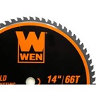 Wen Bl1466 14  66-tooth Carbide-tipped Metal Saw Blade For Mild Steel Cutting