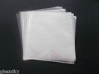 100 45 Rpm Vinyl Record Album Sleeves Plastic Clear Polypropylene Outersleeve