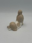 Vtg Porceval Spain Winking Shih Tzu Dog Figurine Porcelain Ornament Lhasa Apso