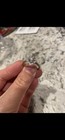 14k White Gold Floral Halo Round Diamond Engagement Ring Size 9 Snapappraise