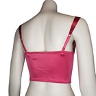 Victoria s Secret 36b Second Skin Satin Hot Pink Corset Bustier Stretch