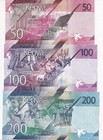 Kenya Set 3 Unc 50 100 200 Shillings 2024 P 52 53 54