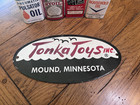 Nice Black   White Tonka Toys Inc Mound Minnesota Porcelain Sign