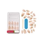 Kiss Classy Premium Press-on Nails Nail Glue Included Medium Almond Gleamin Pink