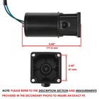 Caltric Tilt Trim Motor Compatible With Mercury Mariner Force 70 70hp Black