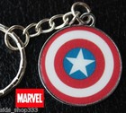 Marvel Comics Captain America Shield The Avengers Movie Small Key Chain Cosplay