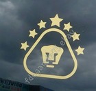 Pumas Unam 7 Estrellas Cut Decal Sticker  Calca  5 x 5 