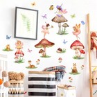 Cartoon Fairy Girls Butterfly Decal Removable Wall Sticker Vinyl Mural Art Decor