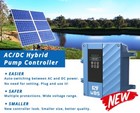 3  Ac dc Solar Powered Bore Well Water Pump 1hp Submersible Hybrid Deep 110 220v