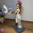 Greek Mythology Goddess Athena 9 8    Statue   Mythology Collectible   Resin Art