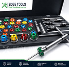 New Valve Job Seat Cutter Set Carbide Tipped For Motorcycles 3 Angle  Edge Tools