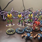  Marvel  Dc Comics Wiz Kids  Mage Knight Heroclix Mini Figures Mixed Lot read R4