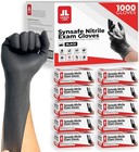Synsafe 4 Mil -black Nitrile Exam Gloves    disposable Latex Free   Powder Free   