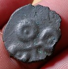  rownak v29 ancient India Satavahana Satakarni Elephant Potin Coin 1 Karashapana