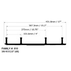 Bottom Line 6  Carbides Runners For C a Pro Skis Bx  Mtx  Rz  Xcs  Xpt   Xt