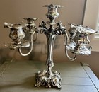 Antique Barbour Silver Co  1908 Art Nouveau Candelabra Quadruple Plate 2107