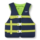 Speedo Junior Kids  Life Jacket Vest - Navy lime Green