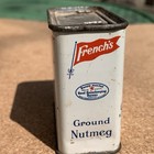Vintage French s Ground Nutmeg Spice Can