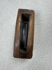 Vintage Antique Wooden Pulley Single Wood Rope Farmhouse  Barn Decor Stunning 9 