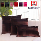 2 Pack Throw Pillow Covers Sofa Decor Velvet Cushion Cases Premium Cushion Cover